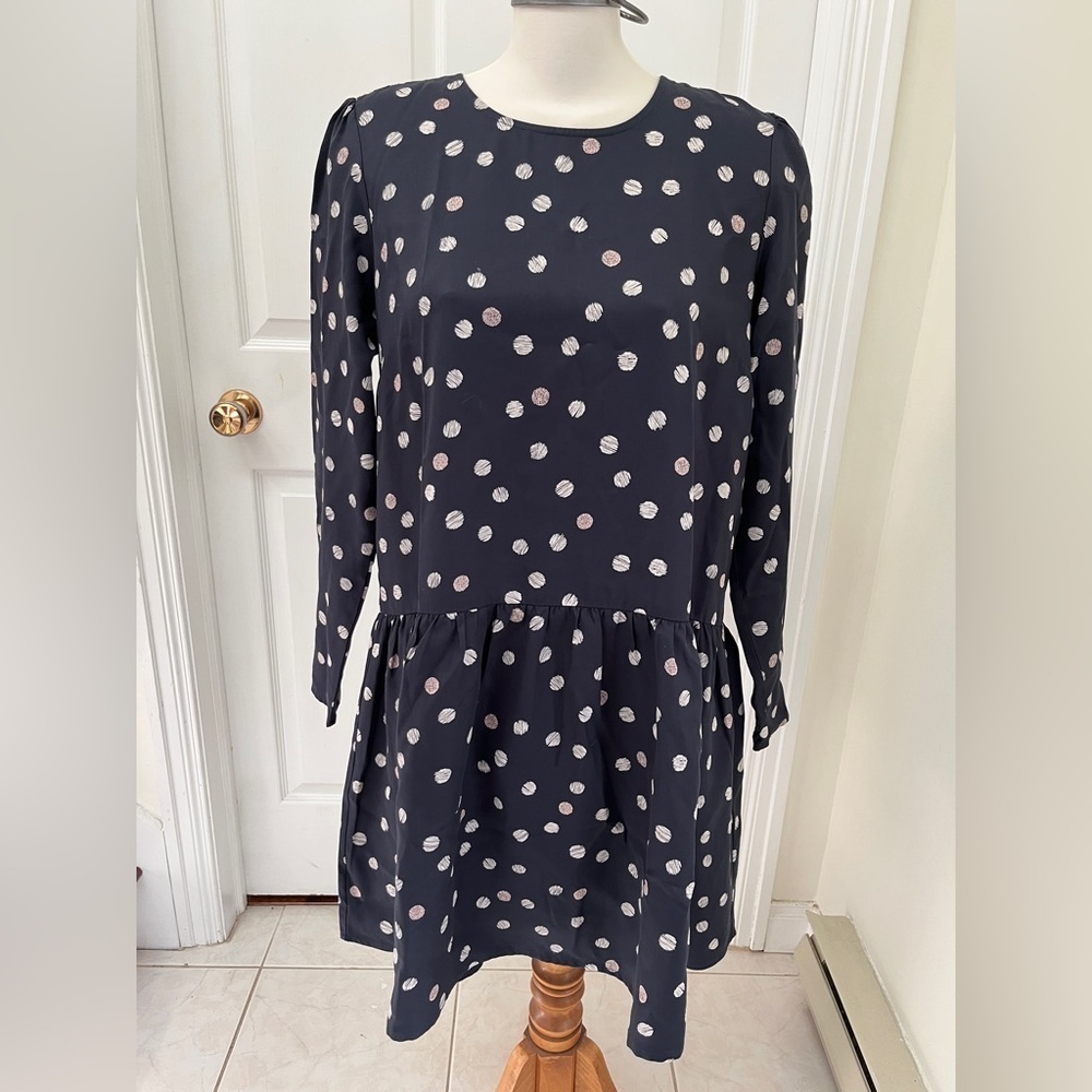 Armedangels Enda bubble dots ladies dress size large